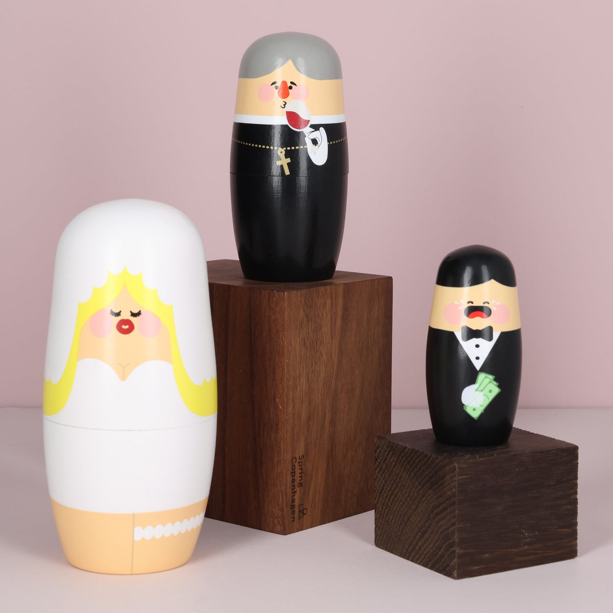 Matroschka Expressions Drama Hochzeit – 14 cm | Spring Copenhagen