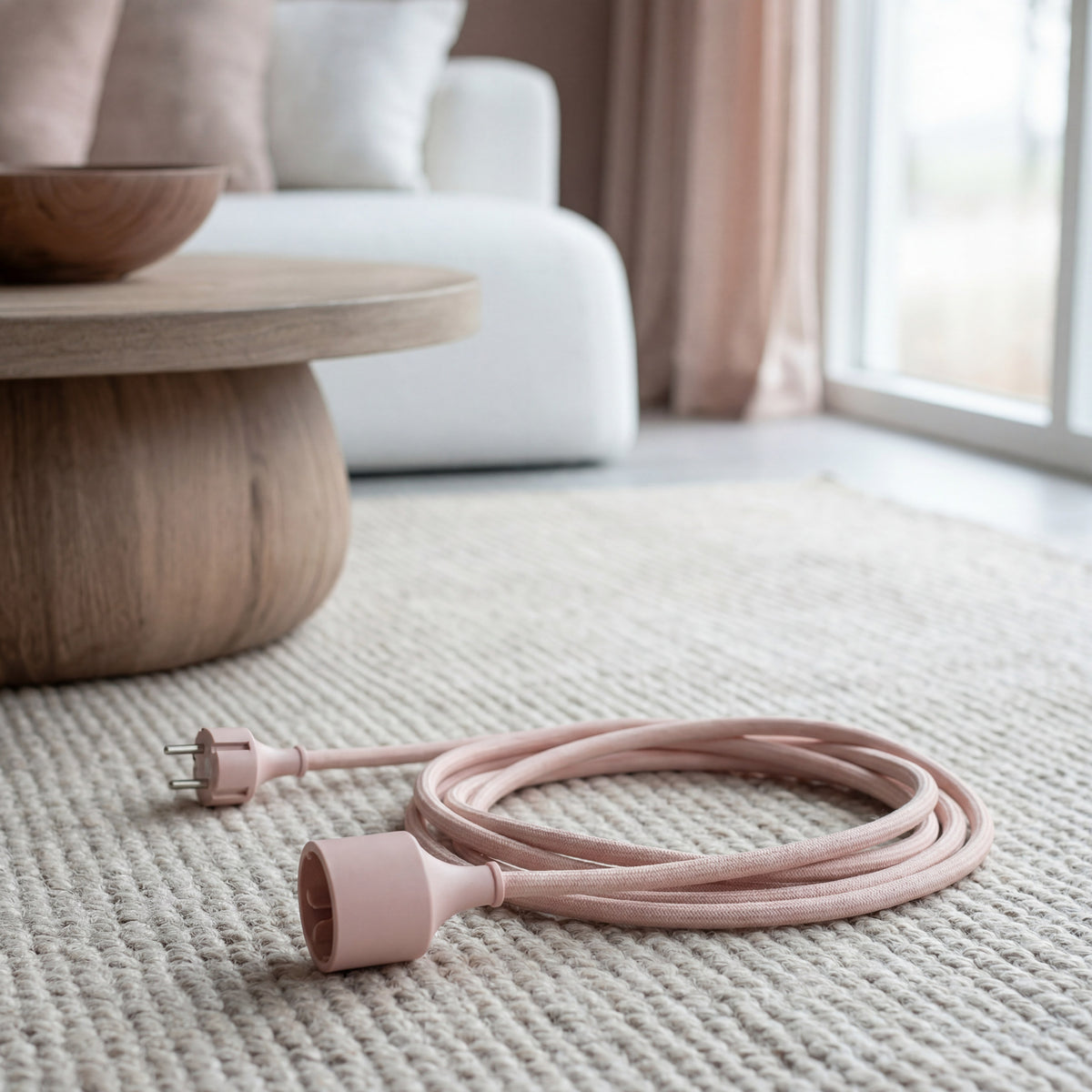 Verlängerungskabel Extend E1 – 3 m Textilkabel, Schuko | Cords