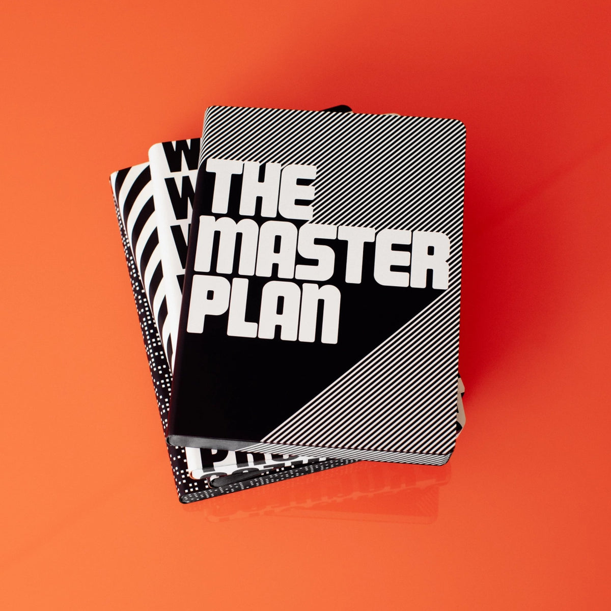 Notizbuch "The Master Plan" – Recyceltes Leder · 165 × 220 mm | Nuuna