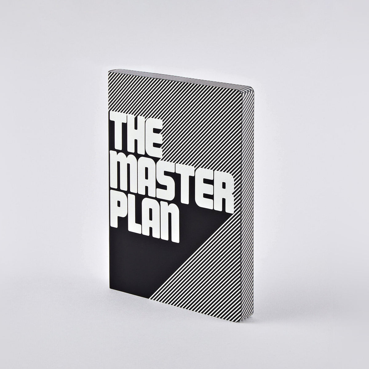 Notizbuch "The Master Plan" – Recyceltes Leder · 165 × 220 mm | Nuuna
