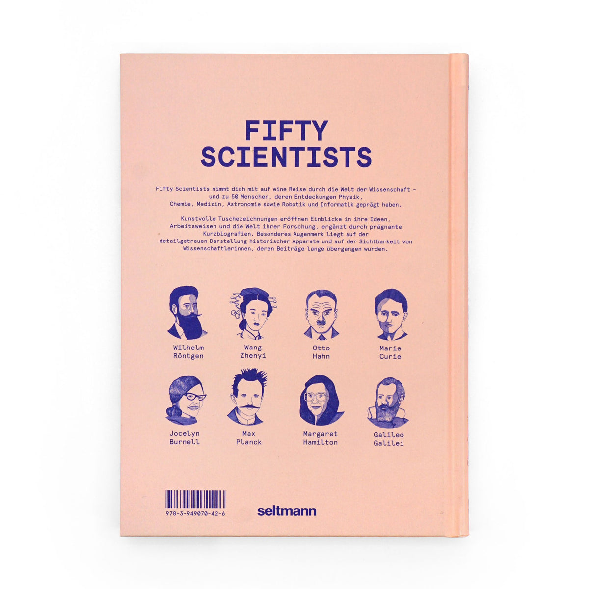 Videnskabsbog „Fifty Scientists“ – illustreret | Seltmann
