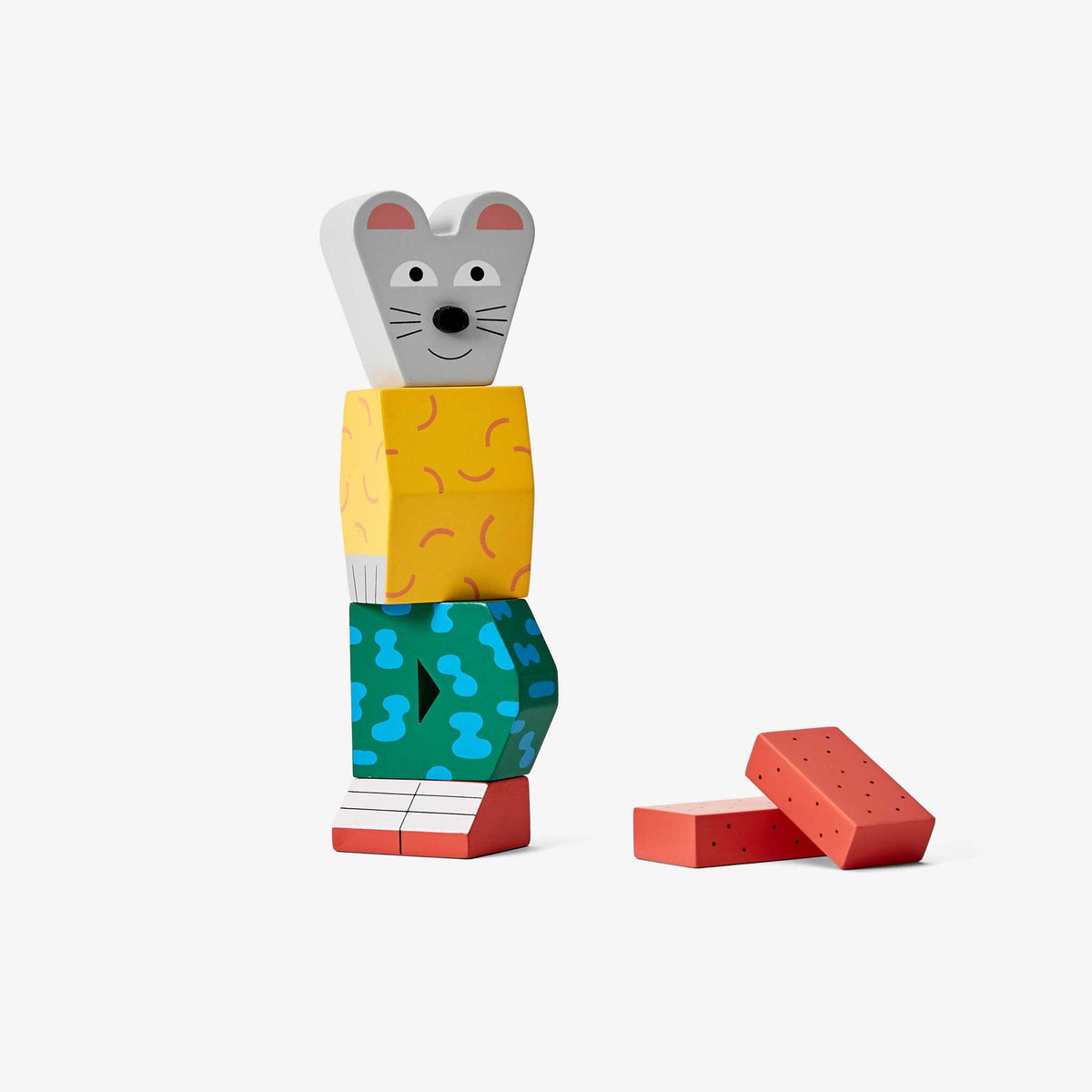 BLOCK PARTY | Wooden PERSONALITIES | Andy Rementer | Areaware