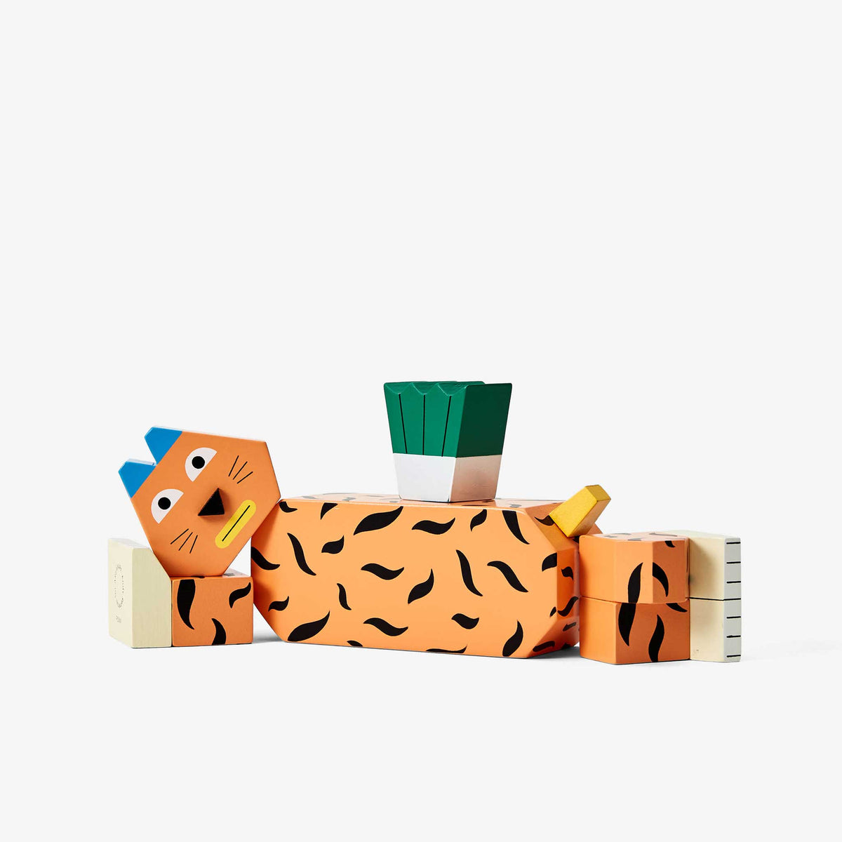 BLOCK PARTY | Wooden PERSONALITIES | Andy Rementer | Areaware
