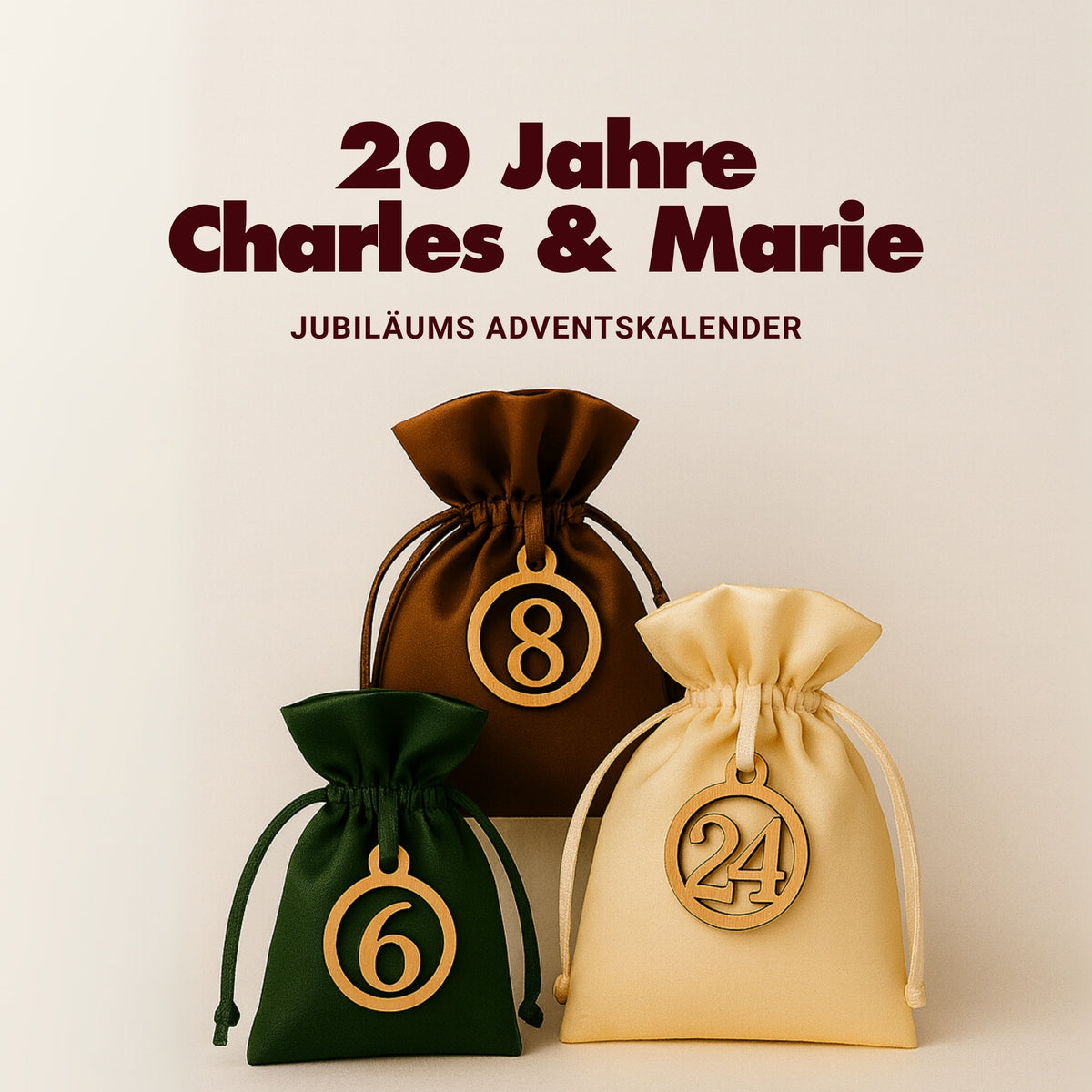 CHARLES & MARIE ADVENTSKALENDER 2025 - 24 Design-Überraschungen