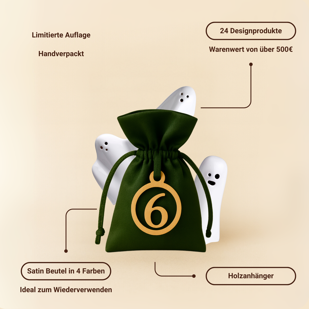 CHARLES & MARIE ADVENTSKALENDER 2025 - 24 Design-Überraschungen