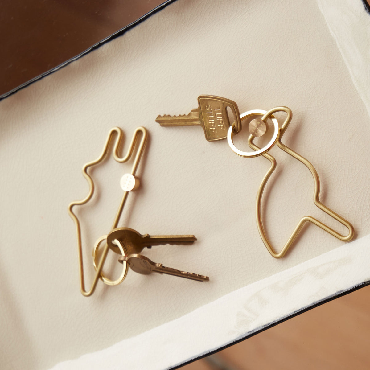 ANIMAL KEY RING | SCHLÜSSELANHÄNGER KROKODIL | Karl Zahn | Areaware