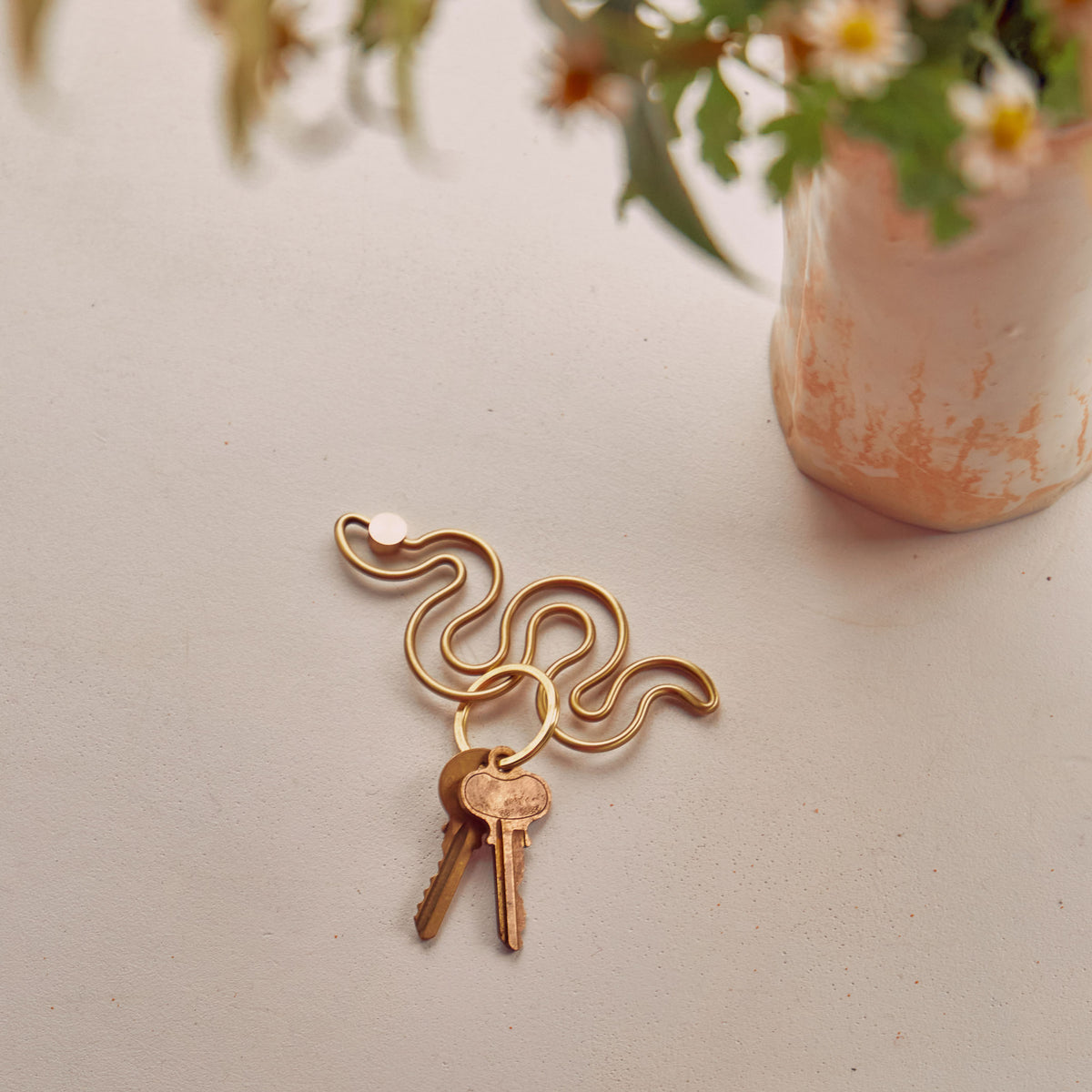 ANIMAL KEY RING | SCHLÜSSELANHÄNGER SCHLANGE | Karl Zahn | Areaware