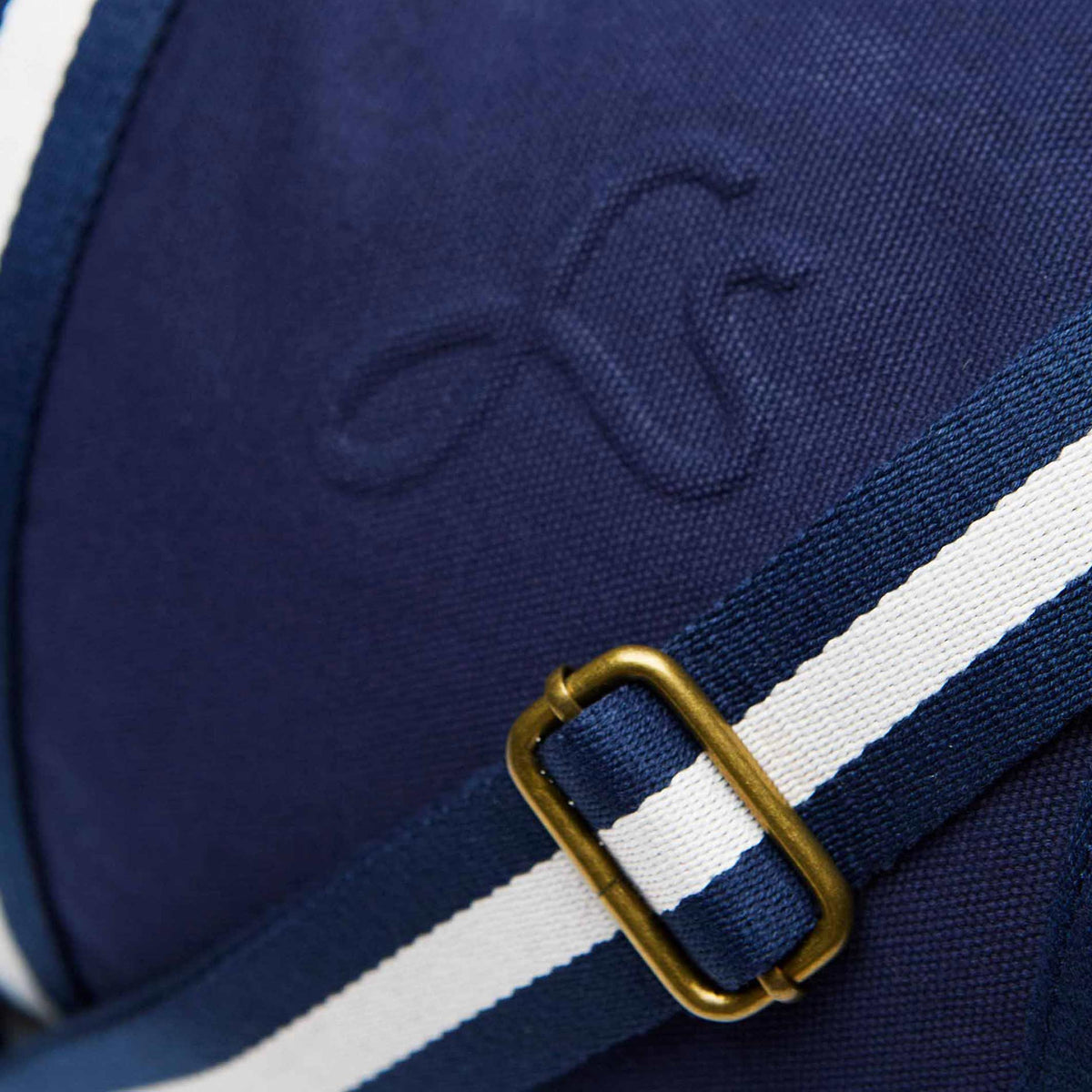 BODHI NOMAD - Navyblauer Weekender Medium - Reise-Tasche aus recyceltem Segeltuchstoff | farans