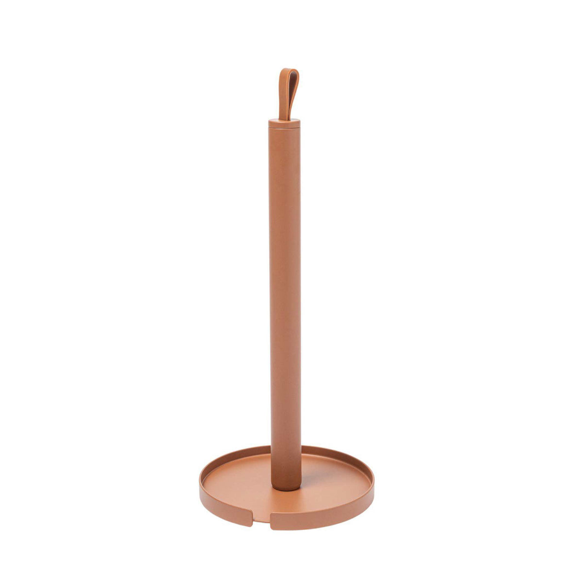 BIG HUG PAPER TOWEL HOLDER - Lehm-farbiger Küchenrollen-Halter | Hans Thyge & Co | DesignBite