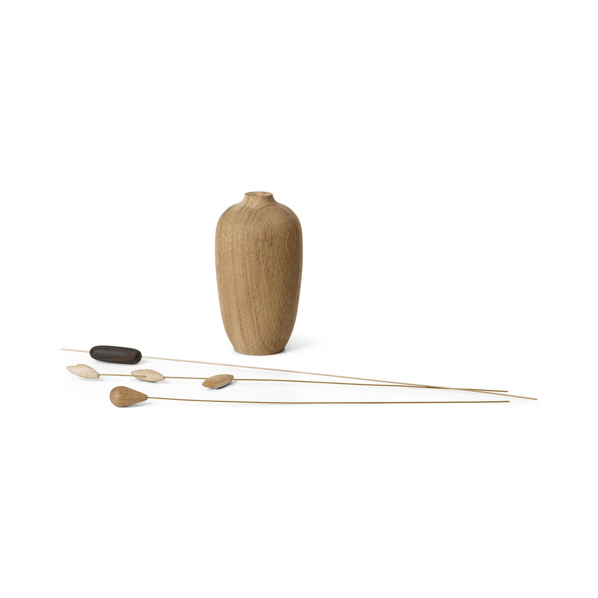 BLOOM - petit vase en bois - 12 cm de hauteur | mencke&amp;vagnby | Printemps Copenhague