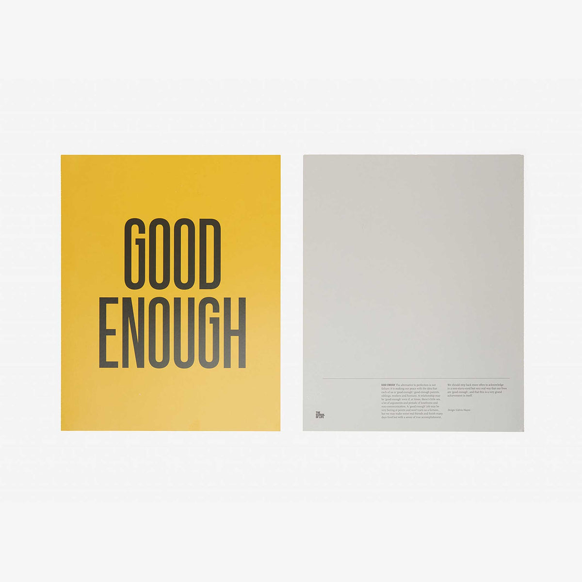 BOLD TRUTHS - Livre d'affiches avec 20 estampes philosophiques - Édition anglaise | L'école de la vie