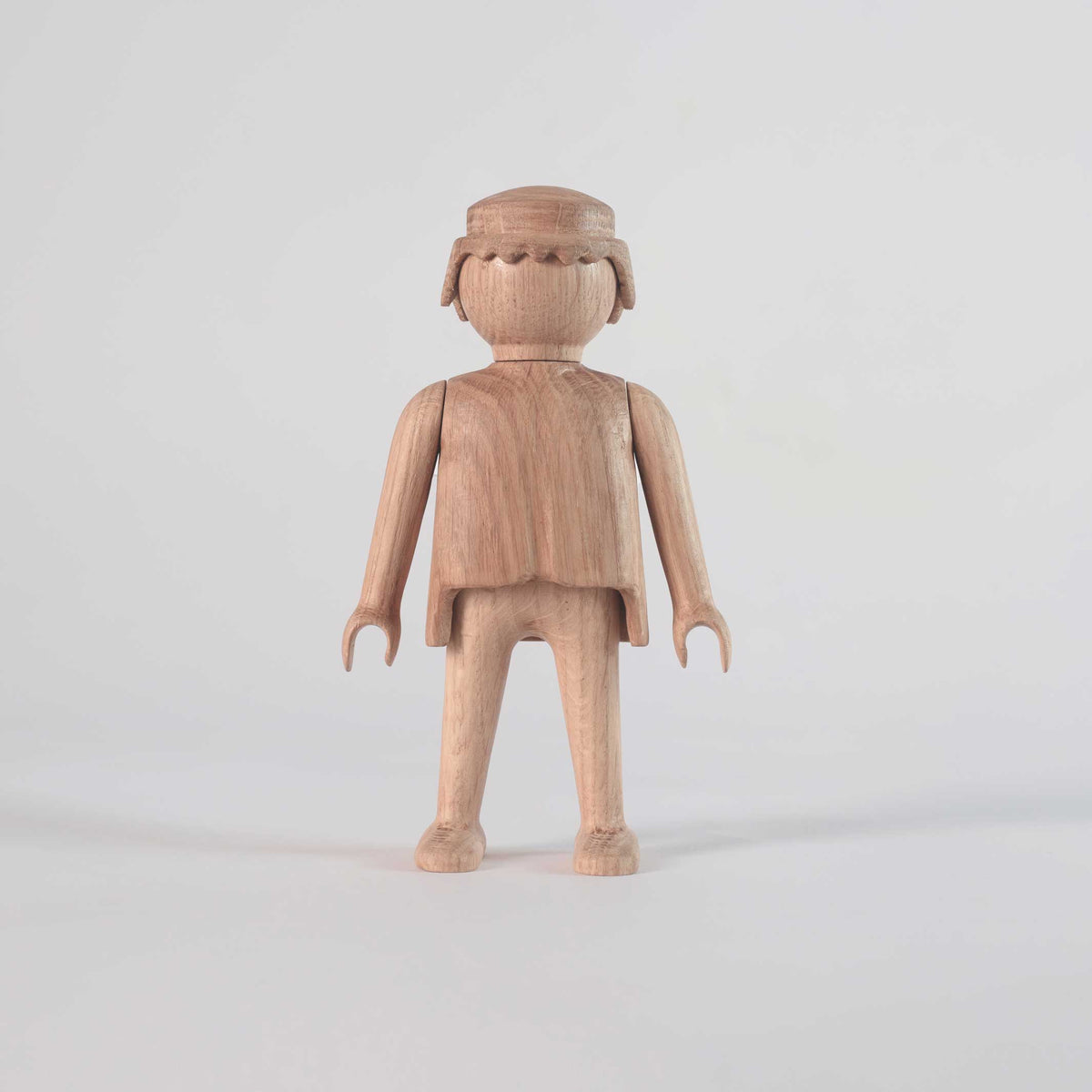 Holzfigur Playmobil Man Groß – Eiche · 25 cm | boyhood