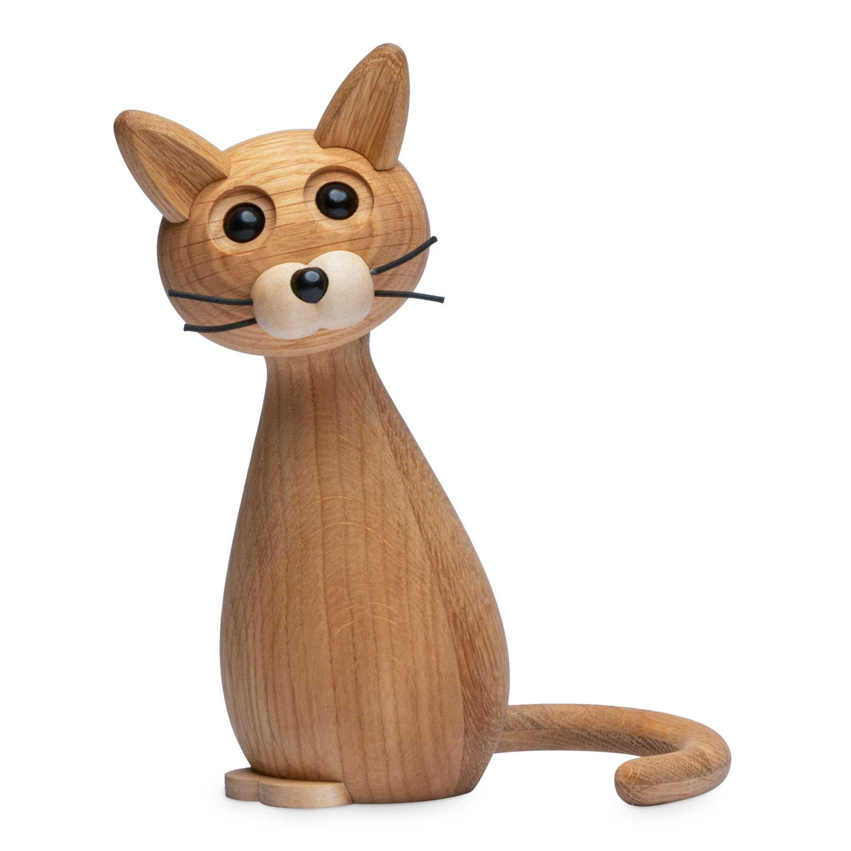 Holzkatze Brave – Eiche · 24 cm | Spring Copenhagen
