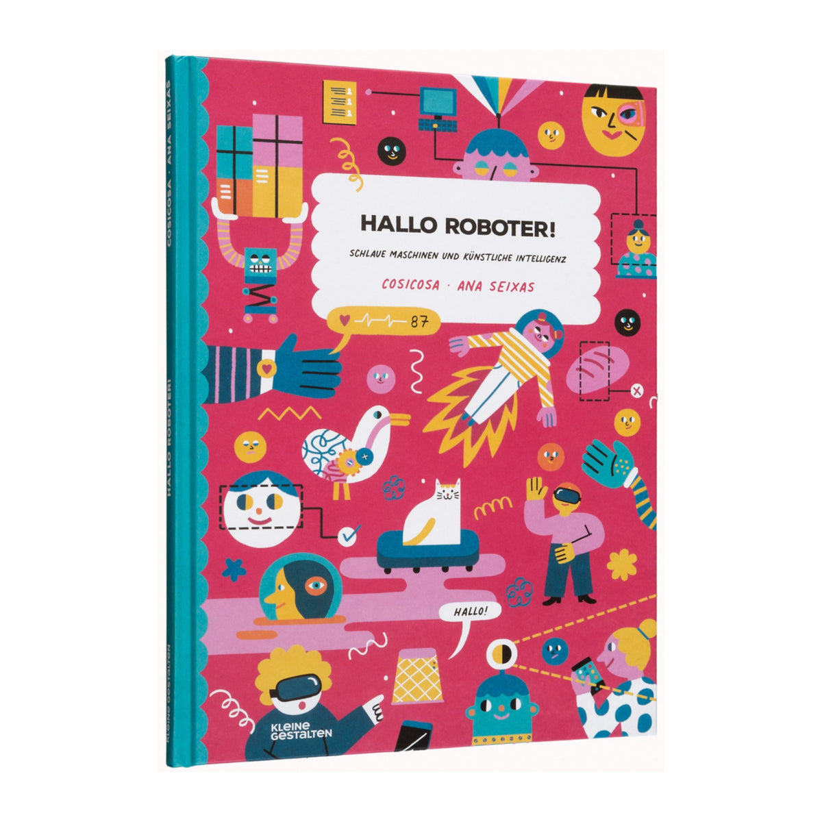 Kinderbuch "Hallo Roboter!" – Hardcover · 64 Seiten | Gestalten
