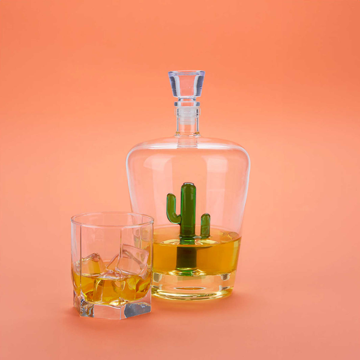 Glaskaraffe Cactus – Grün · 1 L | Balvi