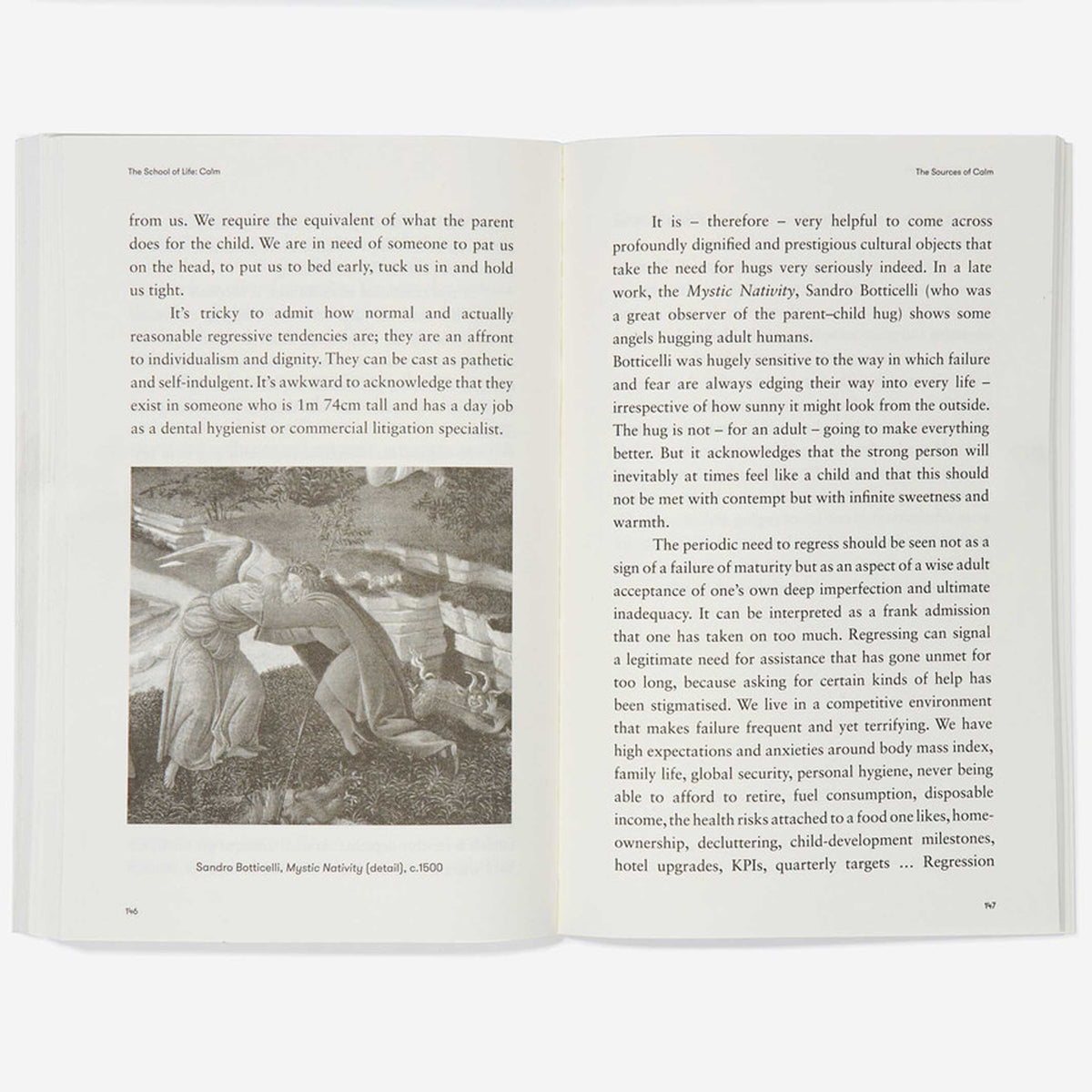 Taschenbuch Calm – Englisch | The School of Life