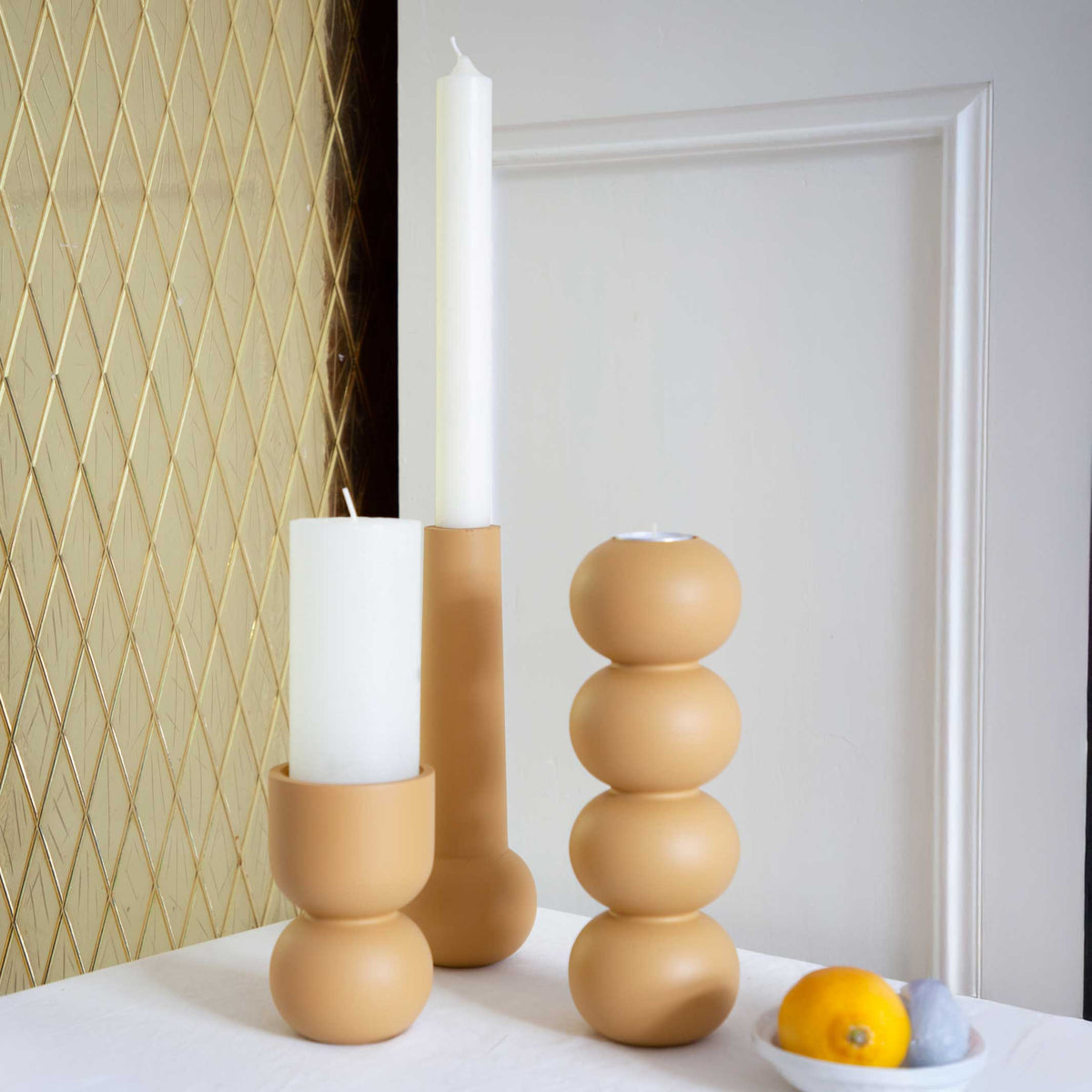 Kerzenhalter Stack – Buche · 32 cm | Lemon Lily