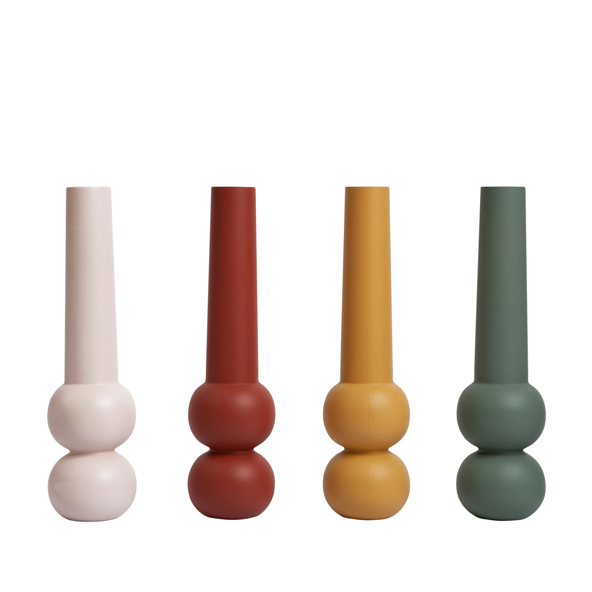 Candleholder "Cone High" – Beech · 32 cm | Lemon Lily