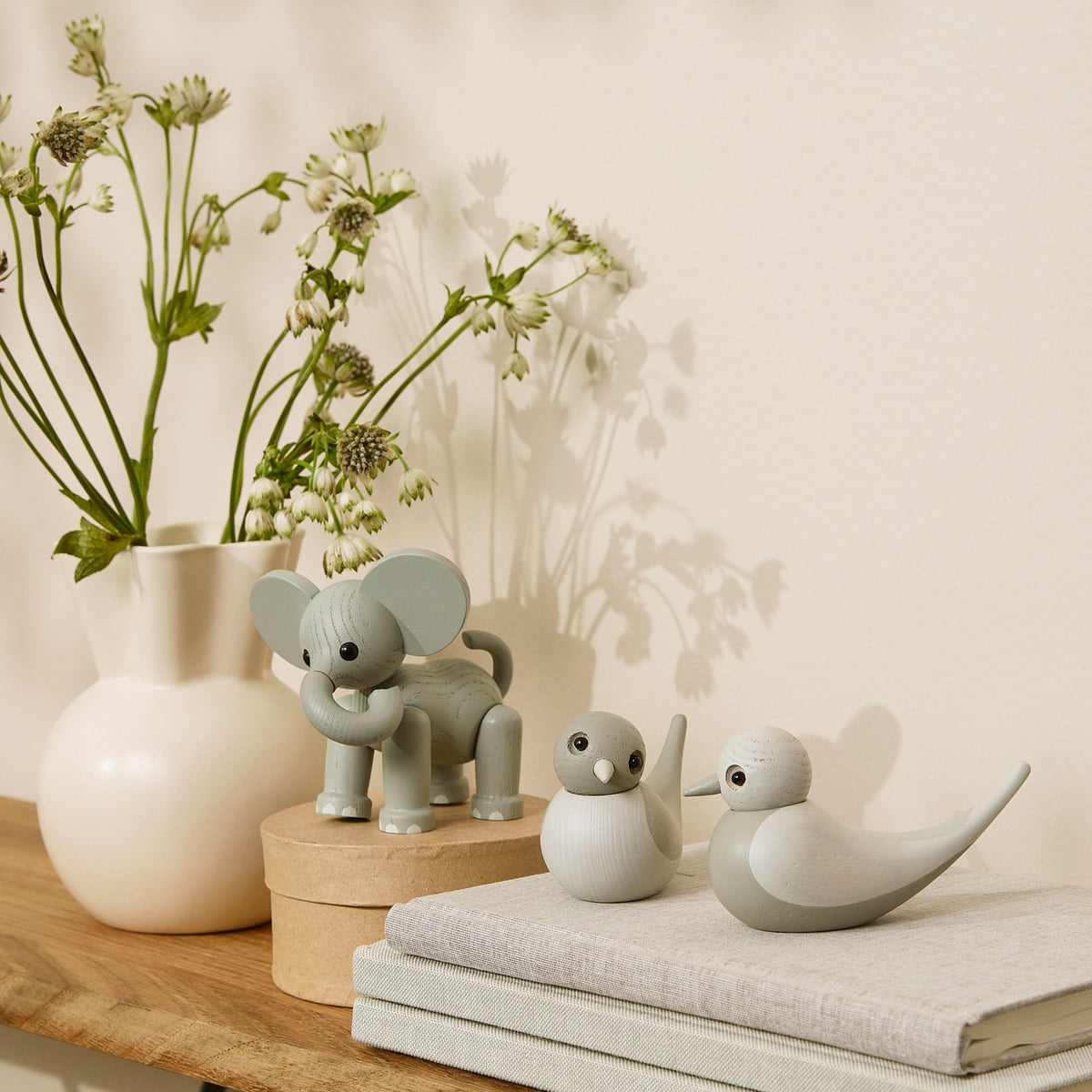 Holz-Singvogel Carmen – Eiche · 7 cm | Spring Copenhagen