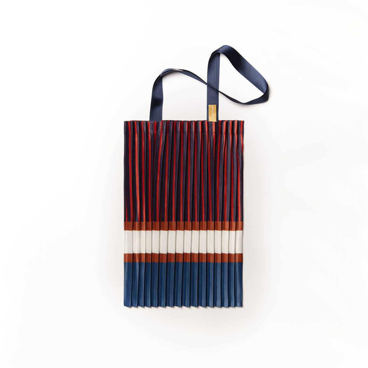 Tote Bag Chiavari – Plissee-Satin · 40 × 48 cm | Multitudes