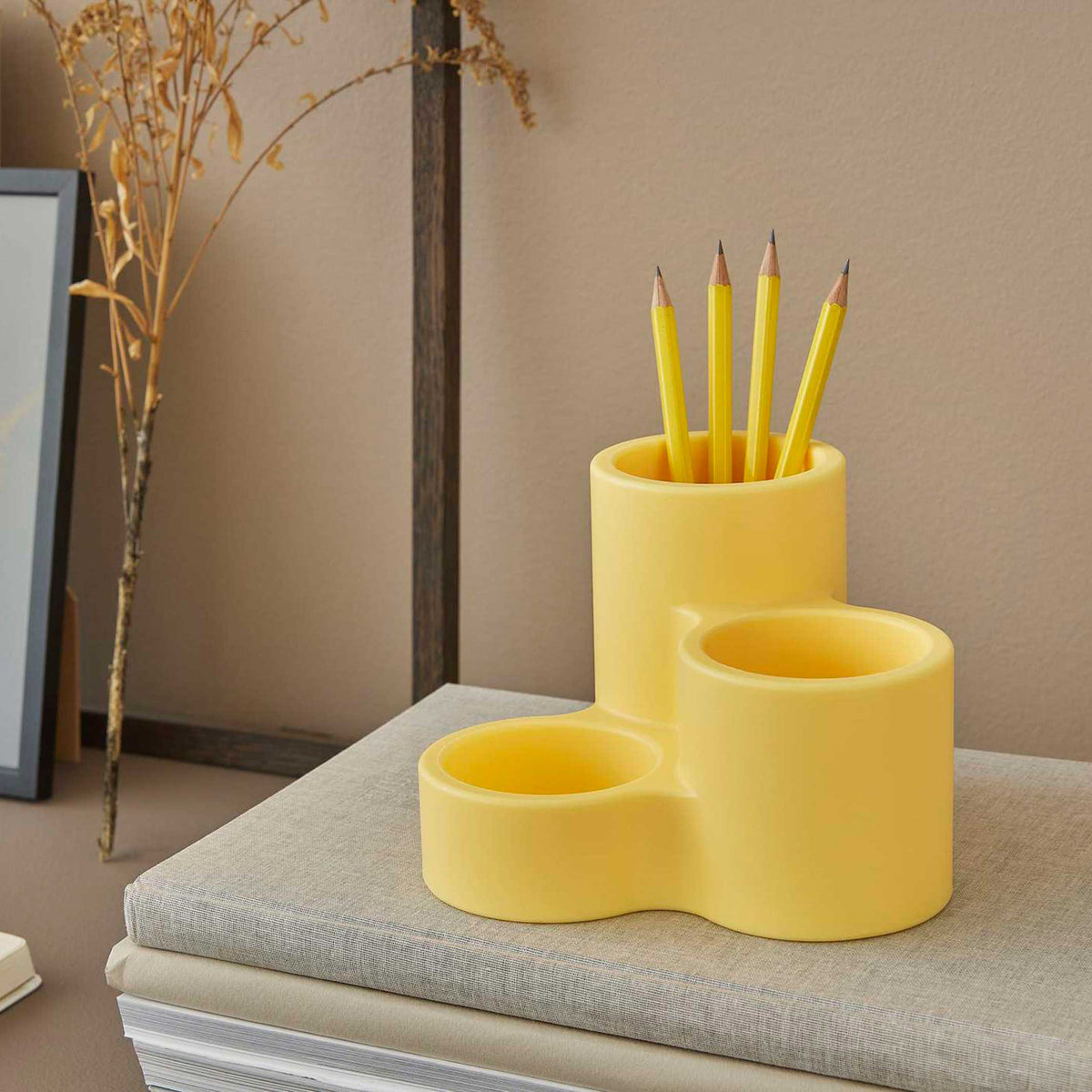 Schreibtisch-Organizer Circles – Eiche · 17 cm | Spring Copenhagen