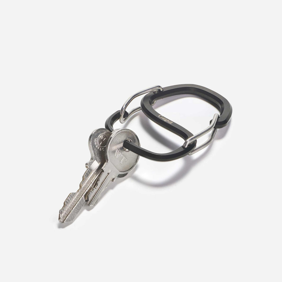 Carabiner Coachwhip – Black · 6.1 cm | Craighill