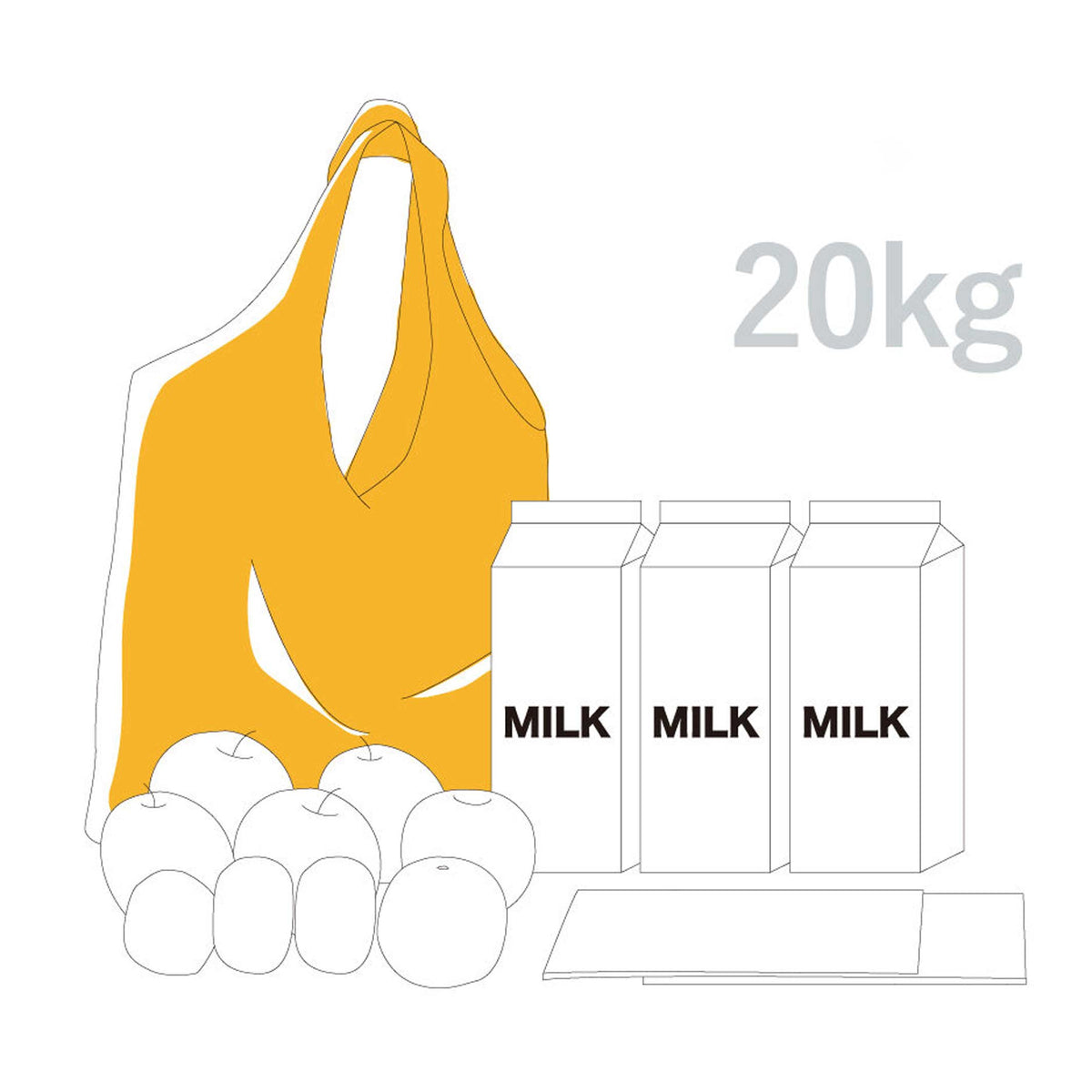 Shopping Bag Cocoon Large – Nylon · Black · 20 L | 100percent