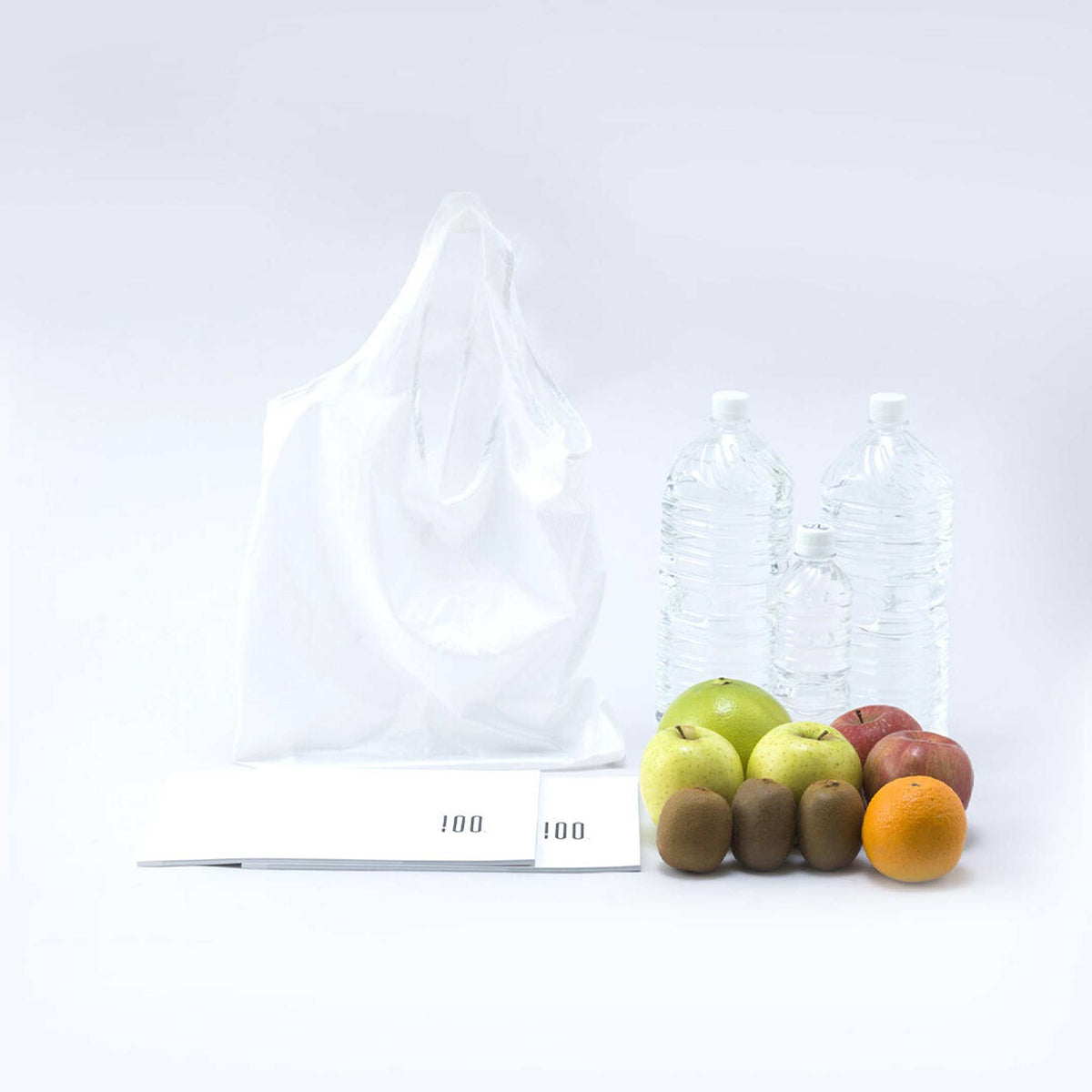 Einkaufstasche Cocoon Large – Nylon · Grau · 20 L | 100percent