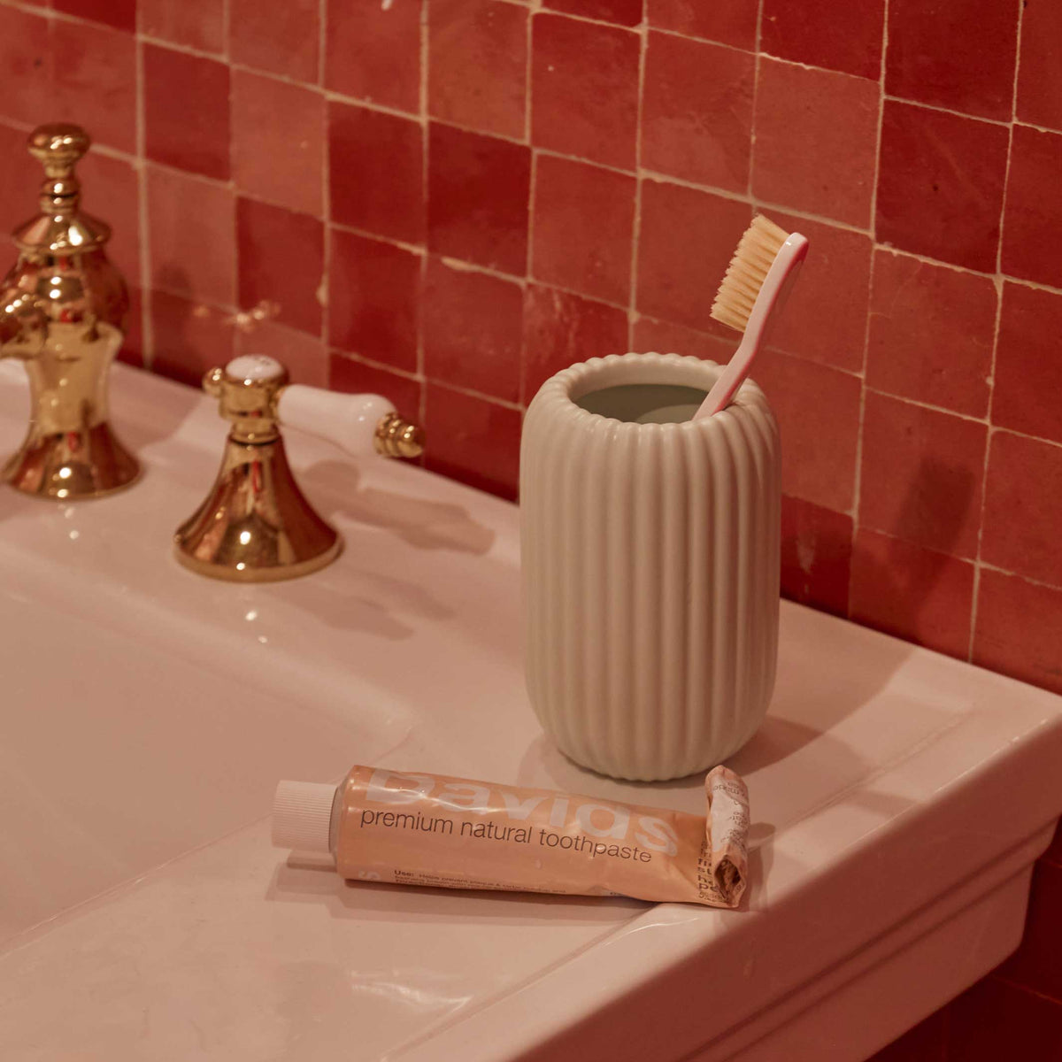 CORDUROY SINK CUP | SPÜL- & ZAHNPUTZ-BECHER | Helen Levi | Areaware