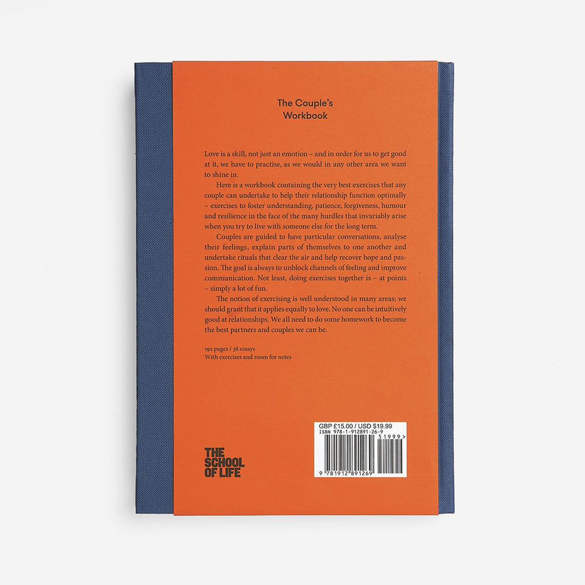 Workbook "The Couple's Workbook" – Englisch | The School of Life