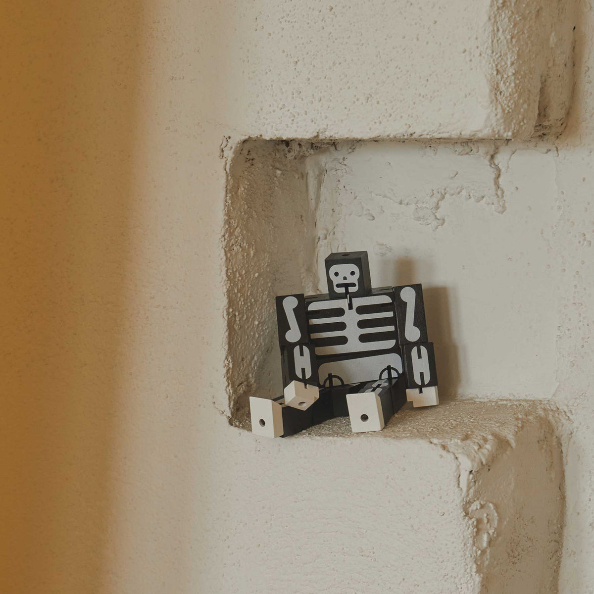 CUBEBOT® Small SKELETT | 3D PUZZLE ROBOTER | David Weeks | Areaware