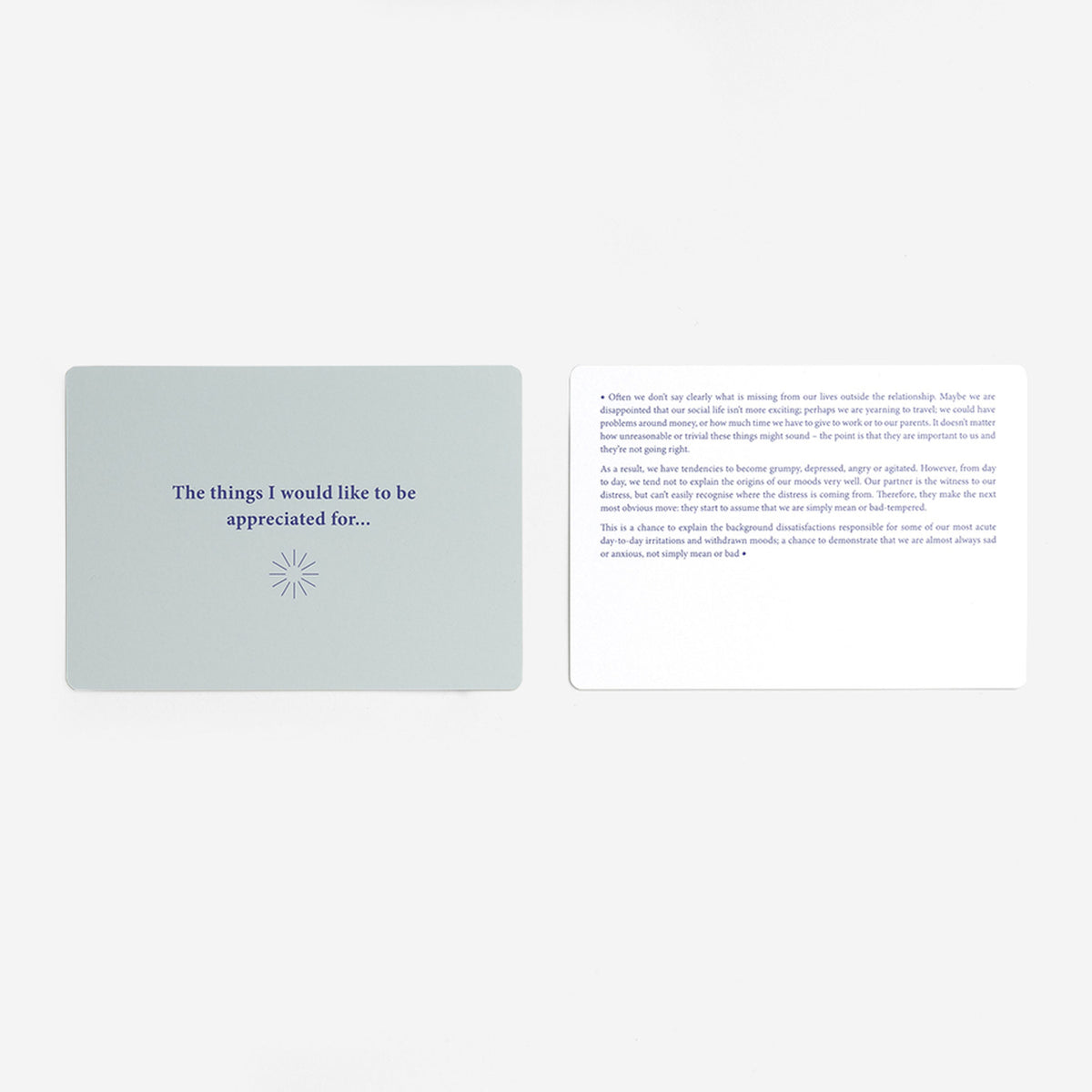 Kartenset "Emotional Conversations" – Englisch | The School of Life