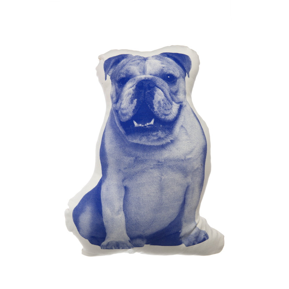 Engl. BULLDOGGE Mini - Fauna Tier-KISSEN - Ross Menuez | Areaware
