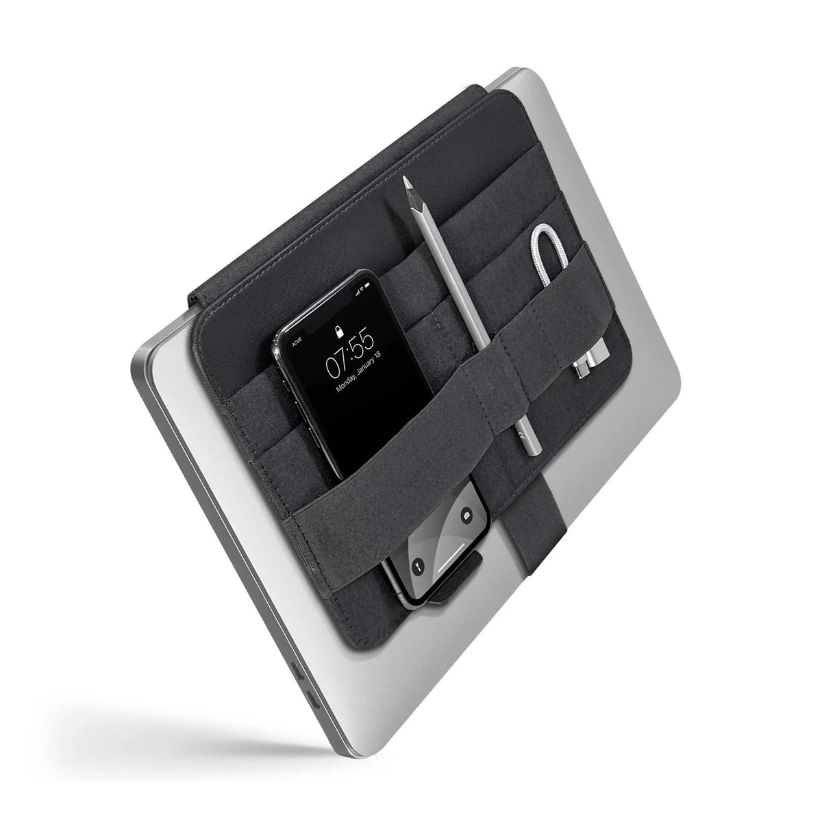 FOLD PRO - ansteckbarer Organizer für 13-15“ Laptops | beblau