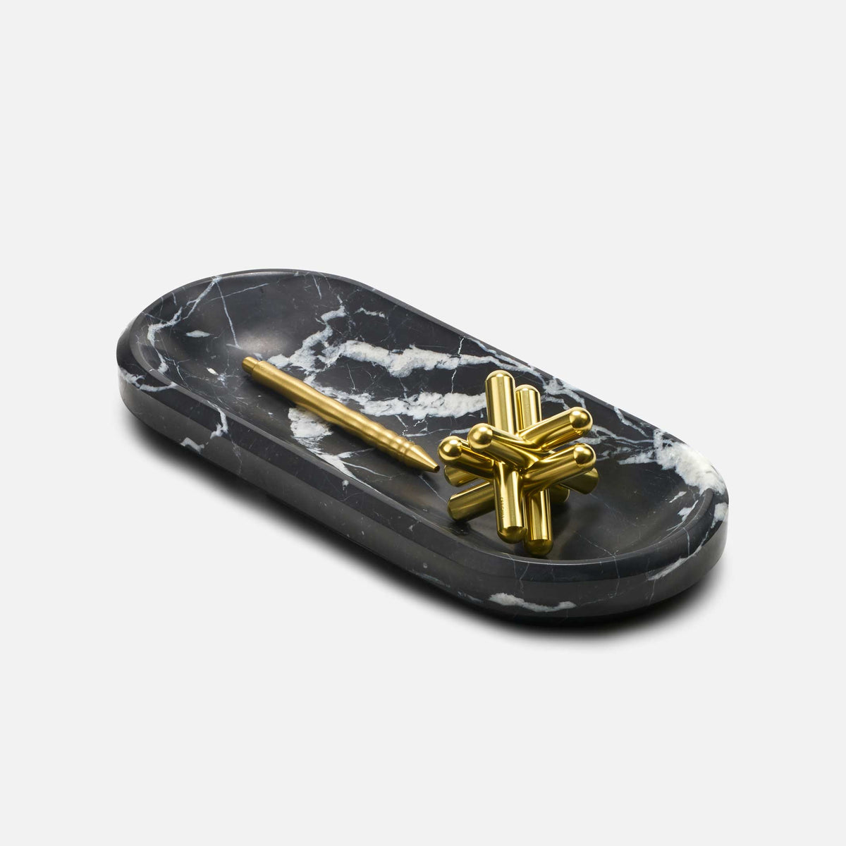 Schale Facet Bowl – Marquina Marmor · Ø 31 cm | Craighill