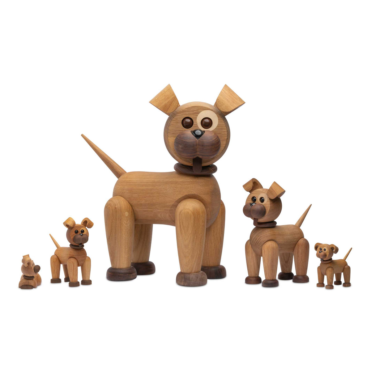 COPAIN | chien drôle de taille moyenne | Figurine décorative en bois | Christian Sommer | Printemps Copenhague