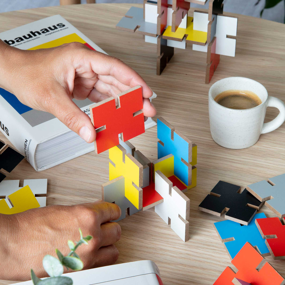 HAUS TILES | STECKSPIEL m. 48 Elementen | Block Design