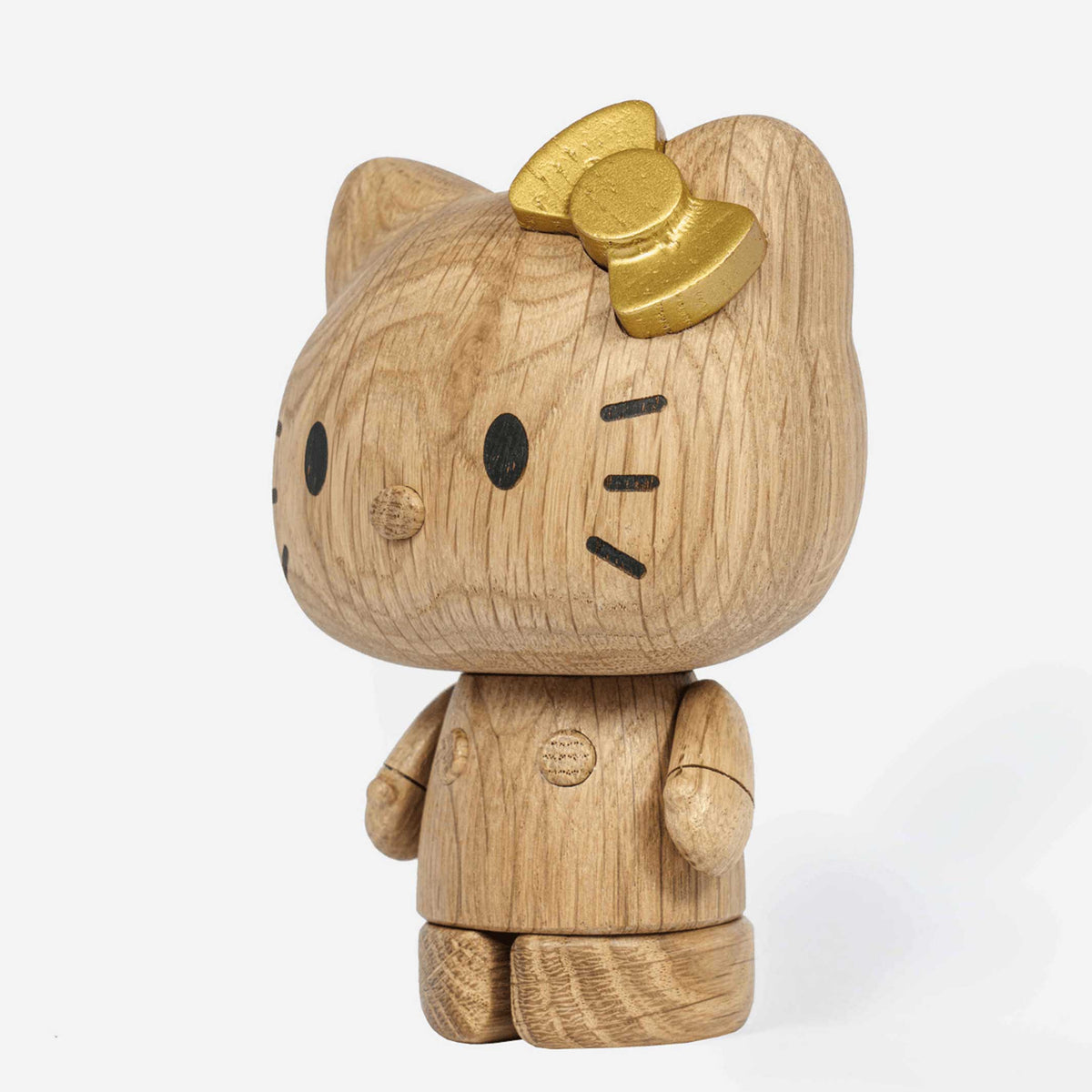 Holzfigur Hello Kitty Klein – Eiche · 14 cm | boyhood × Hello Kitty