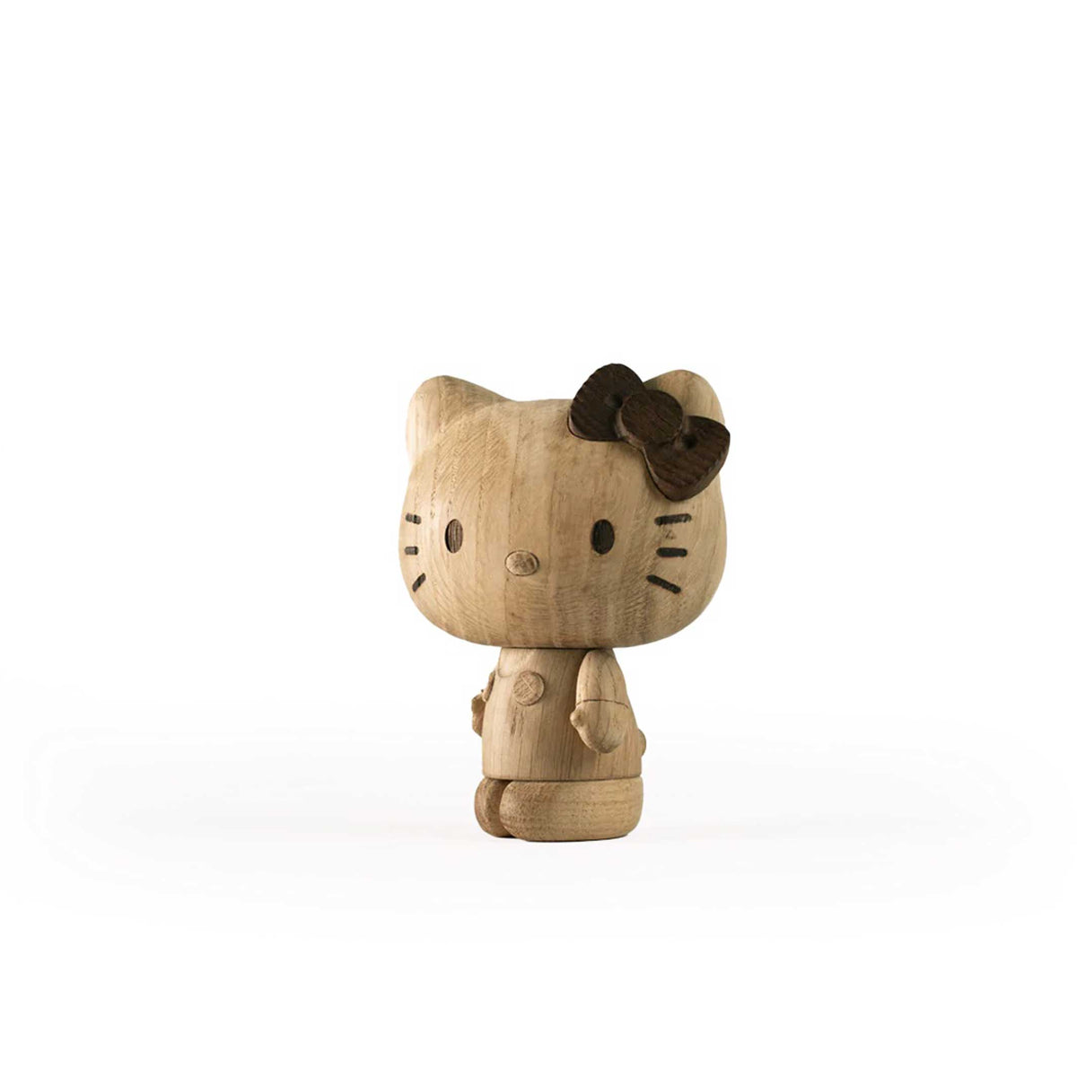 Holzfigur Hello Kitty Mini – Eiche · 10 cm | boyhood × Hello Kitty
