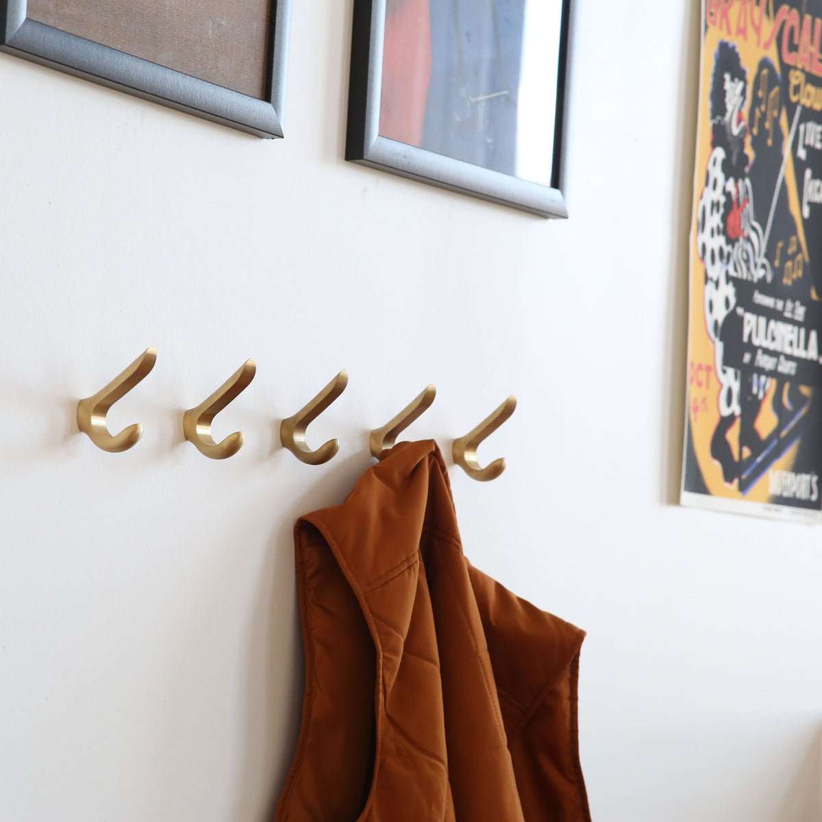 Wandhaken Hitch – Messing · Double | Craighill