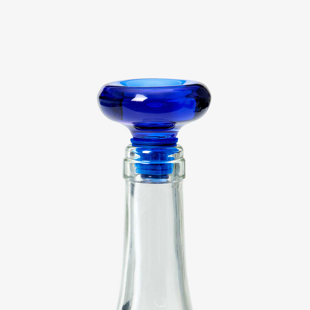 HOBKNOB Blue |  Blauer FLASCHEN-STÖPSEL & VERSCHLUSS | Fort Standard | Areaware