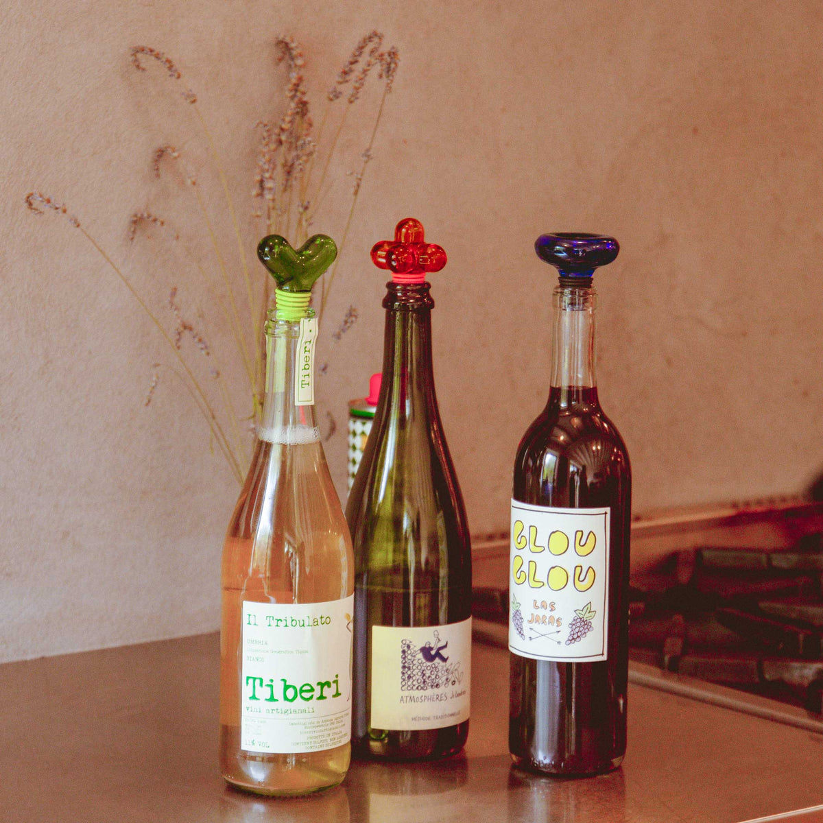HOBKNOB Green |  Grüner FLASCHEN-STÖPSEL & VERSCHLUSS | Fort Standard | Areaware
