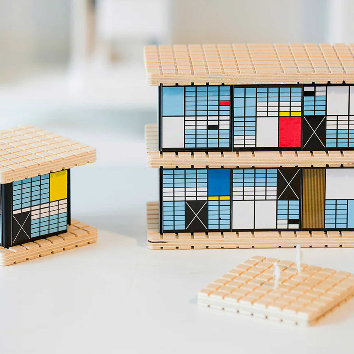 Konstruktionsspiel "House Eames" – Holz · Metall | Beamalevich