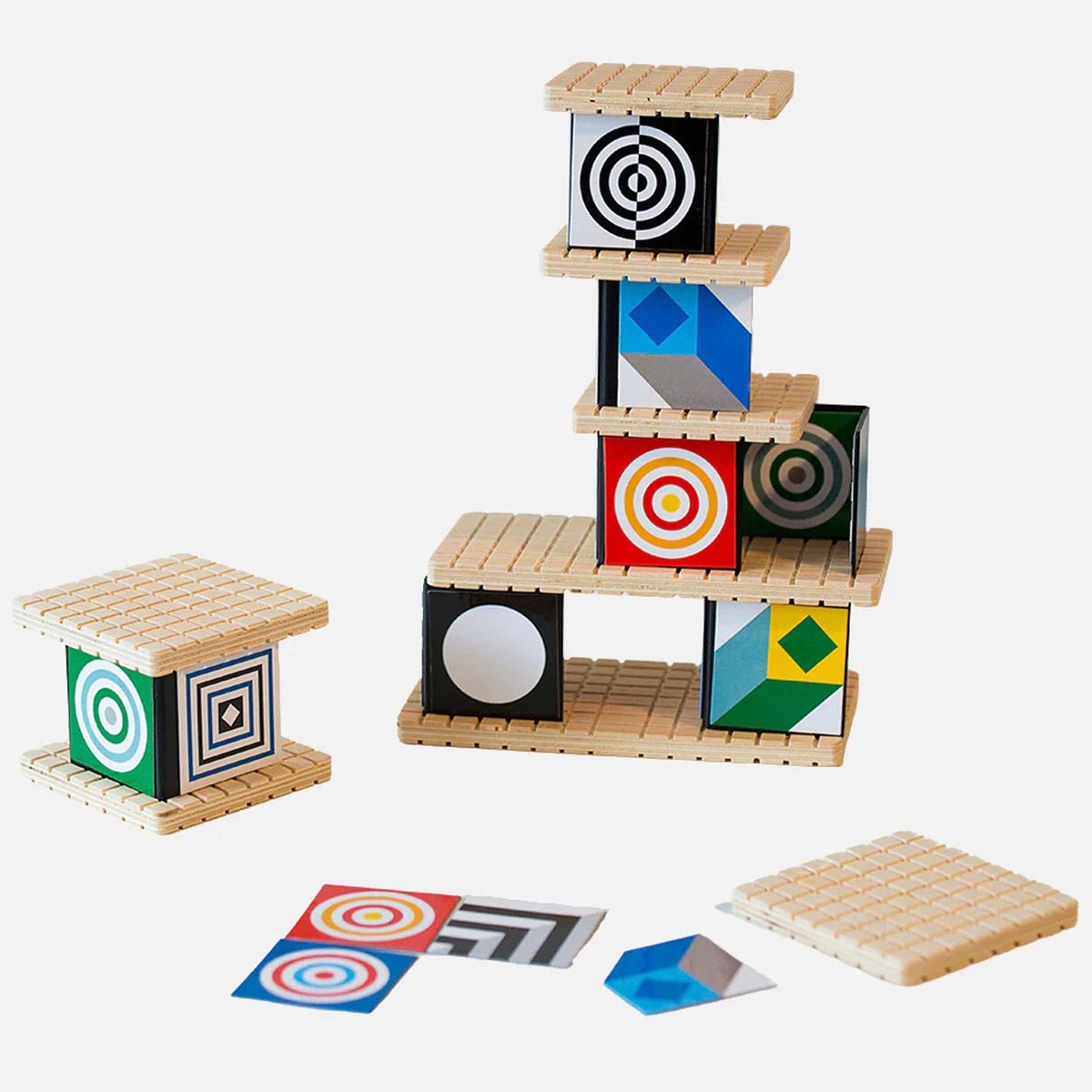 Konstruktionsspiel "House Op Art" – Holz · Metall | Beamalevich