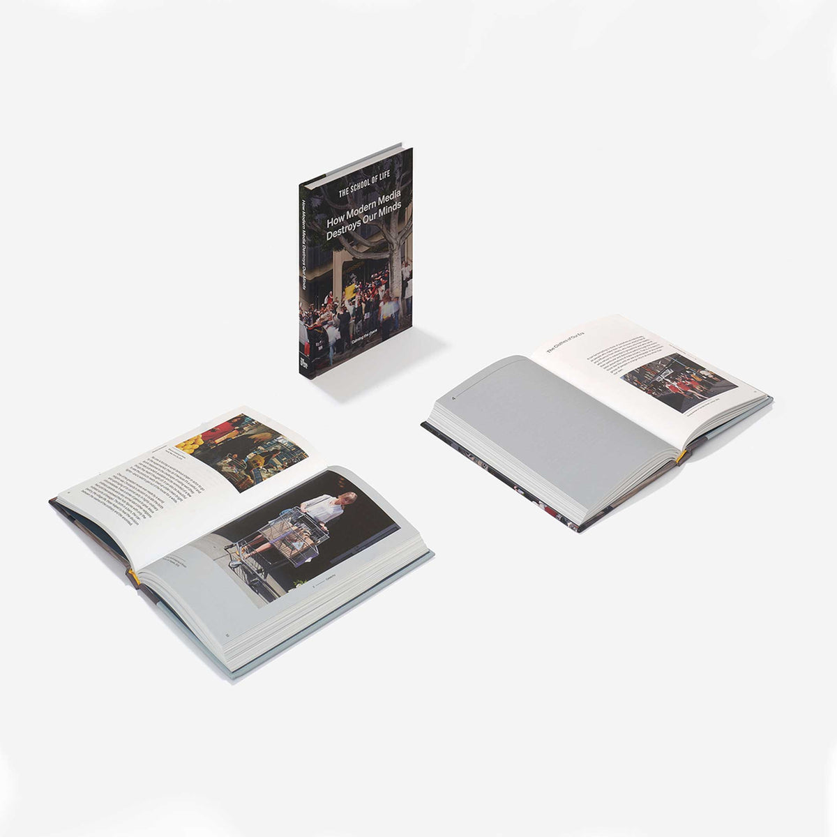 COMMENT LES MÉDIAS MODERNES DÉTRUISENT NOS ESPRITS | LIVRE | Édition anglaise | The School of Life