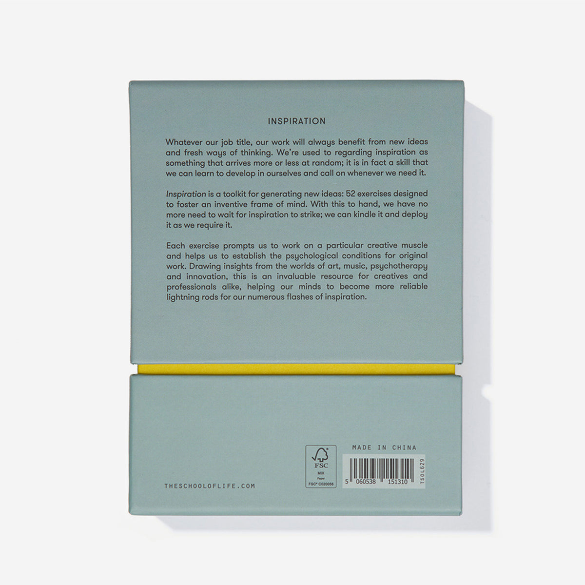 Kartenset "Inspiration Card Set" – Englisch | The School of Life
