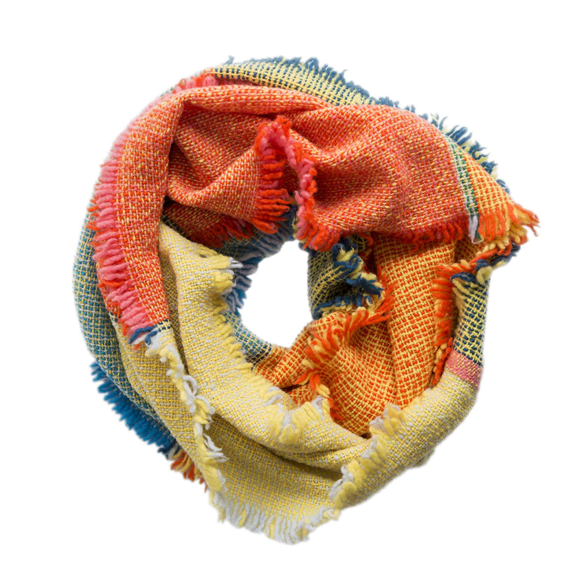 INTEGRATE SNOOD Gelb | LOOP SCARF SCHLAUCHSCHAL | 100% Merino | Cristian Zuzunaga