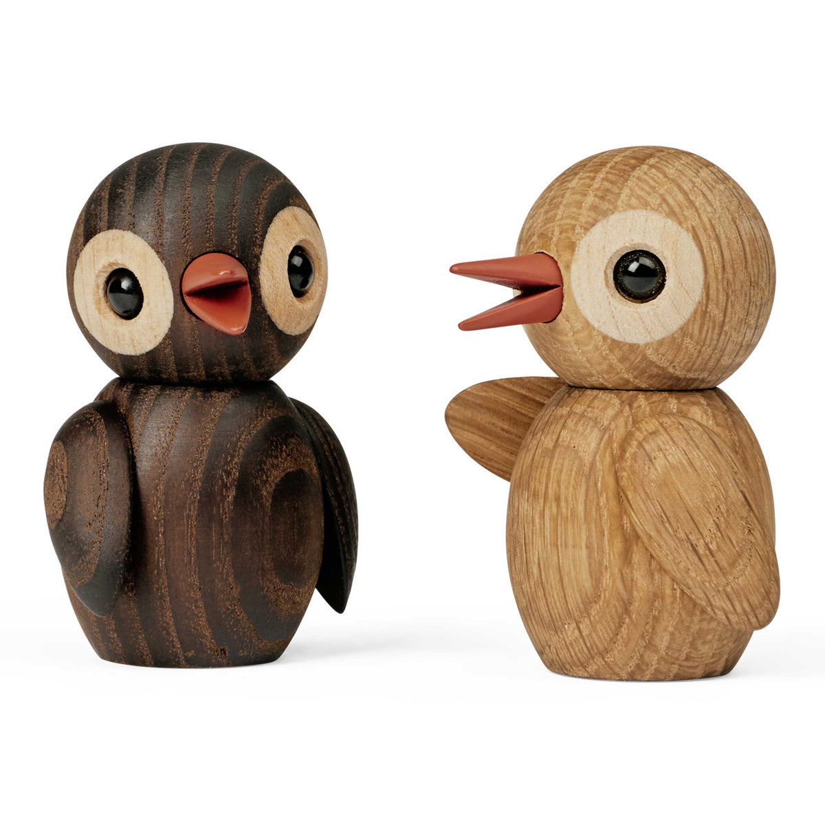 TRENDY THERMO ASH - Petit oiseau décoratif en bois de frêne - Spring Birds - Chresten Sommer | Printemps Copenhague