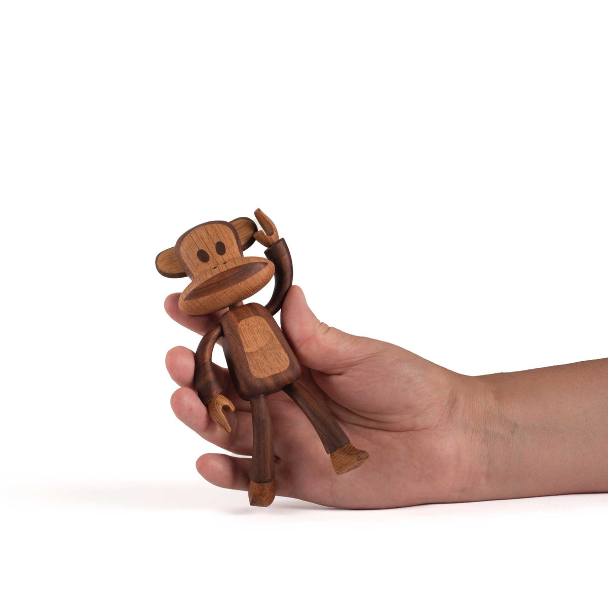 Holzfigur Julius Klein – Walnuss/Eiche · 14 cm | boyhood × Paul Frank