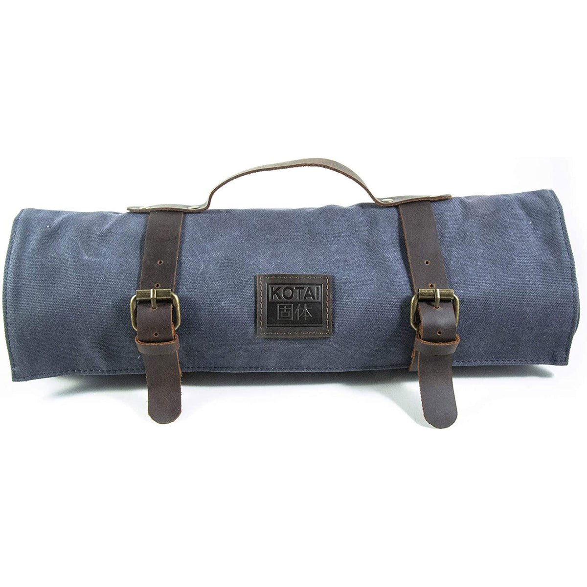 CHEF KNIFE ROLL-UP BAG | Reise-MESSERTASCHE | Cotton Canvas & Leder | Kotai
